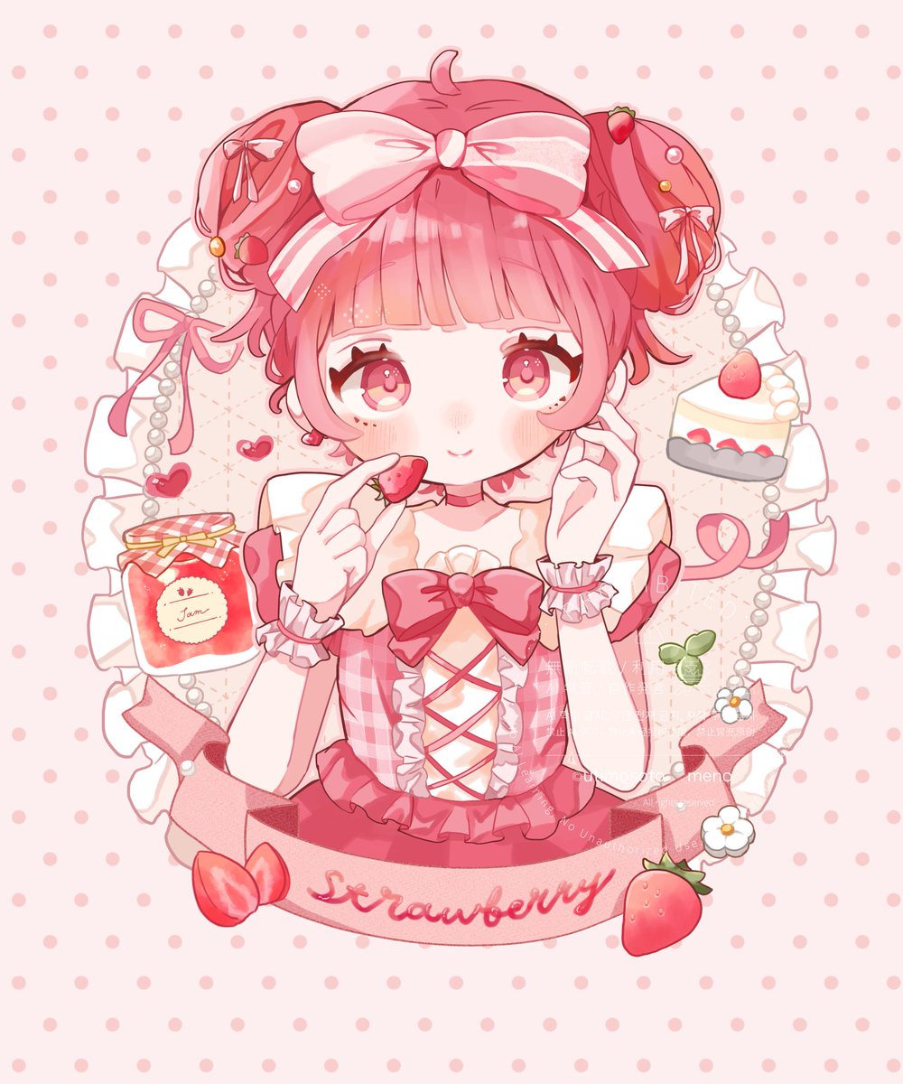 #illustration  #イラスト 
🍓⋆⸜♡⸝‍⋆