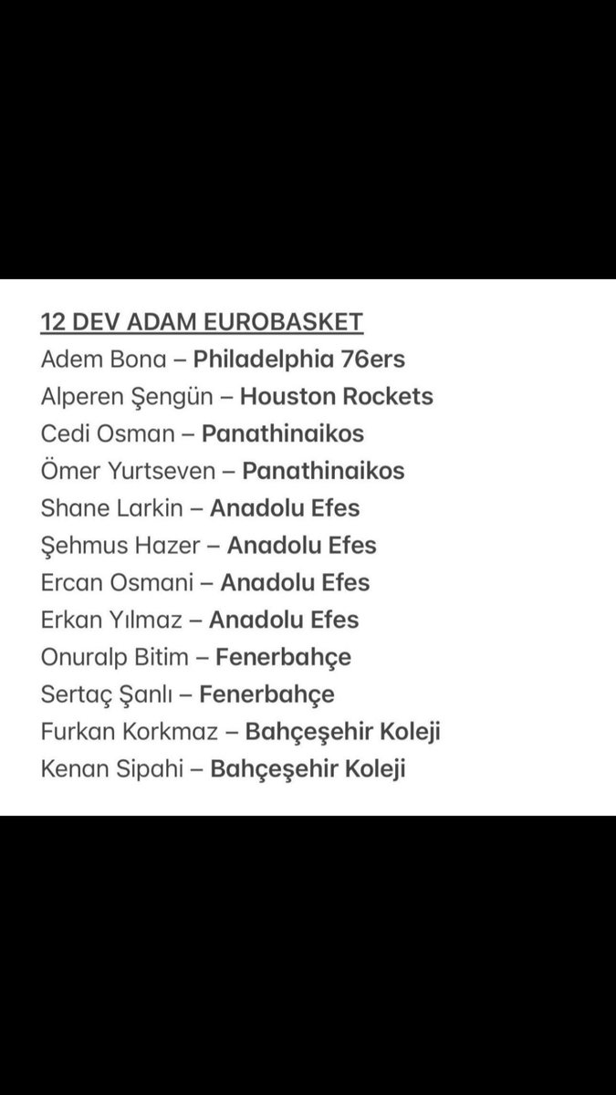 1907selcuk54's tweet photo. Bütün malum takımlı trollere mesaj gitmiş milli takımda Fenerli olmadığını yazmışlar futboldan anladıkları kadar anladıkları için basketboldan turnuvaya Fenerli sayesinde kaldığını bile bilmiyorlar ha bu arada burada tek bi takımı göremedik https://t.co/MviaR5YNNz