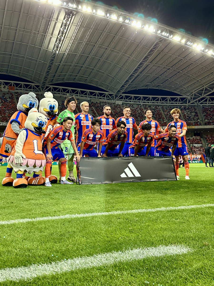 🧡🦢💙 #新潟 🆚 #清水 まもなくキックオフ⏱️ 勝つために戦おう