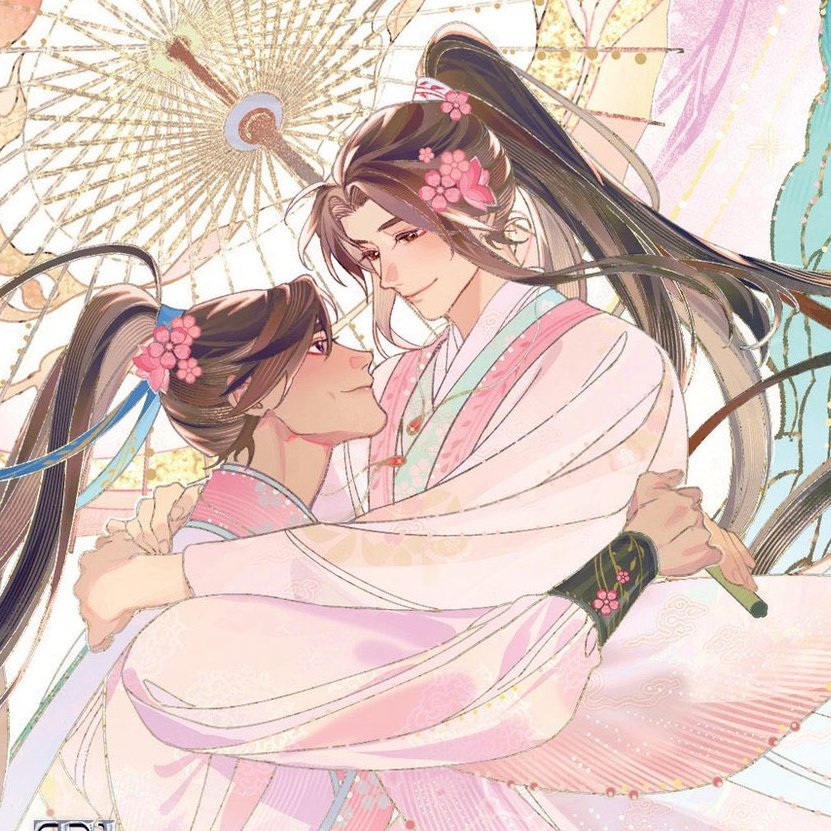 lunariste's tweet image. you think ranwan art can't get any more romantic and then Boom out comes another promo piece or cover that blasts you with the peaceful &amp;amp; tender love beam