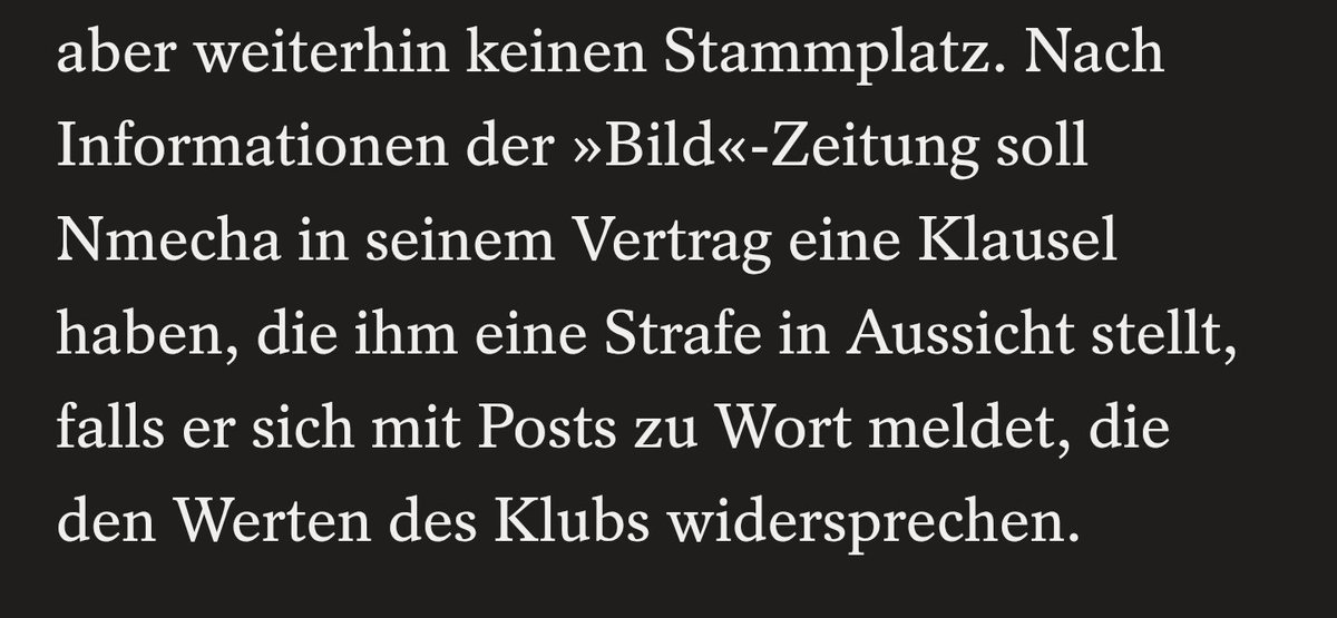 Wenn es wirklich so ein Klausel gibt, dann sagt das schon Vieles ☠️