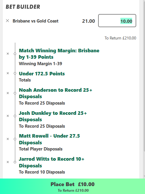 brianchegs's tweet image. #ChegsChances 👨‍✈️#AussieRules 🇦🇺🏈
Well I am finally over the dramatic loss of my beloved #Dockers 😭 and Sitting down to watch📺 @AFL Semi final between @GoldCoastSUNS 🌞 &amp;amp; @brisbanelions 🦁
Having a sneaky #Multi #Betbuilder on @bet365 
Then it's form time for #Hkracing