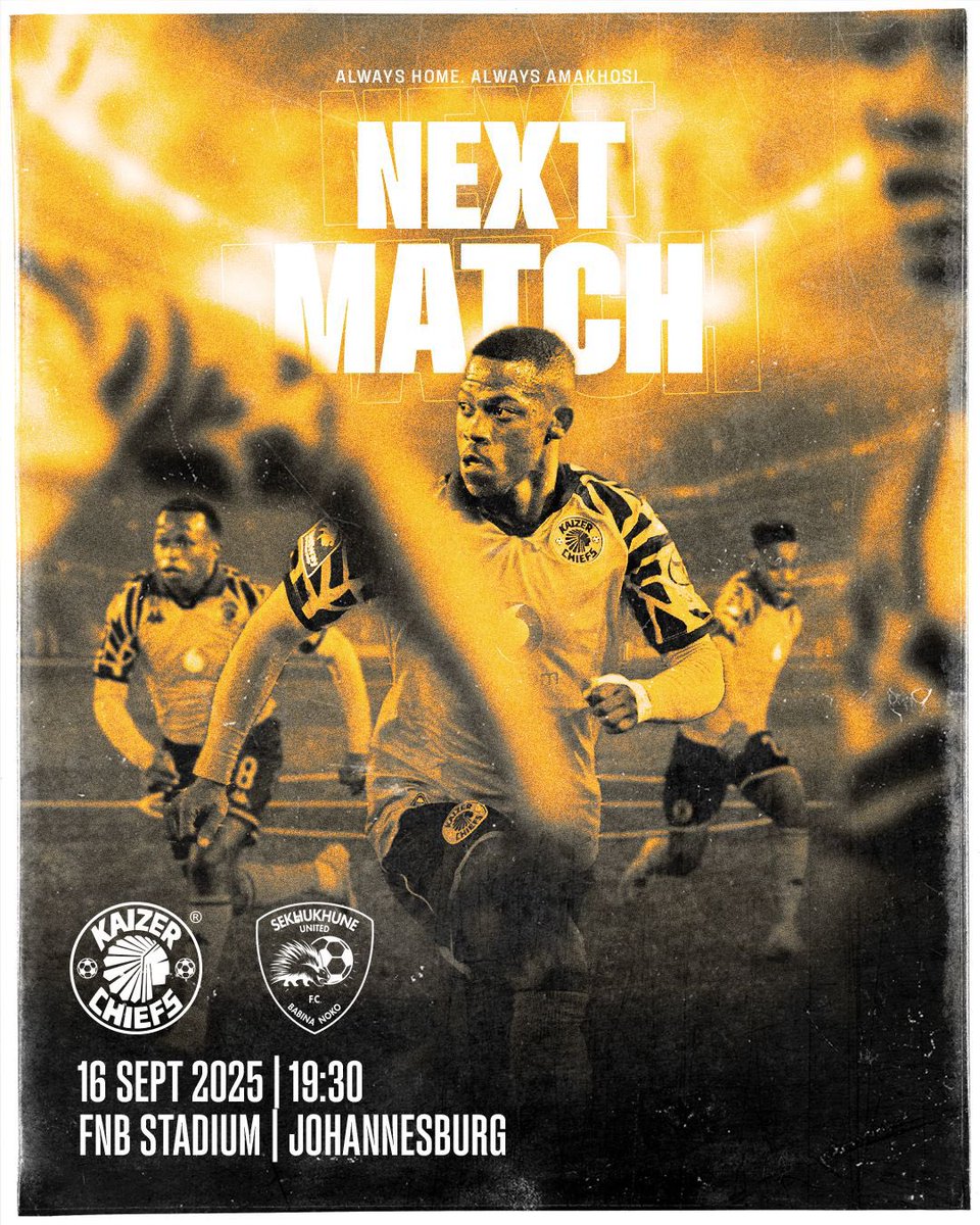 Tickets flying of the shelves like hot cakes - big crowd expected on choose Kaizer Chiefs night - ✌️