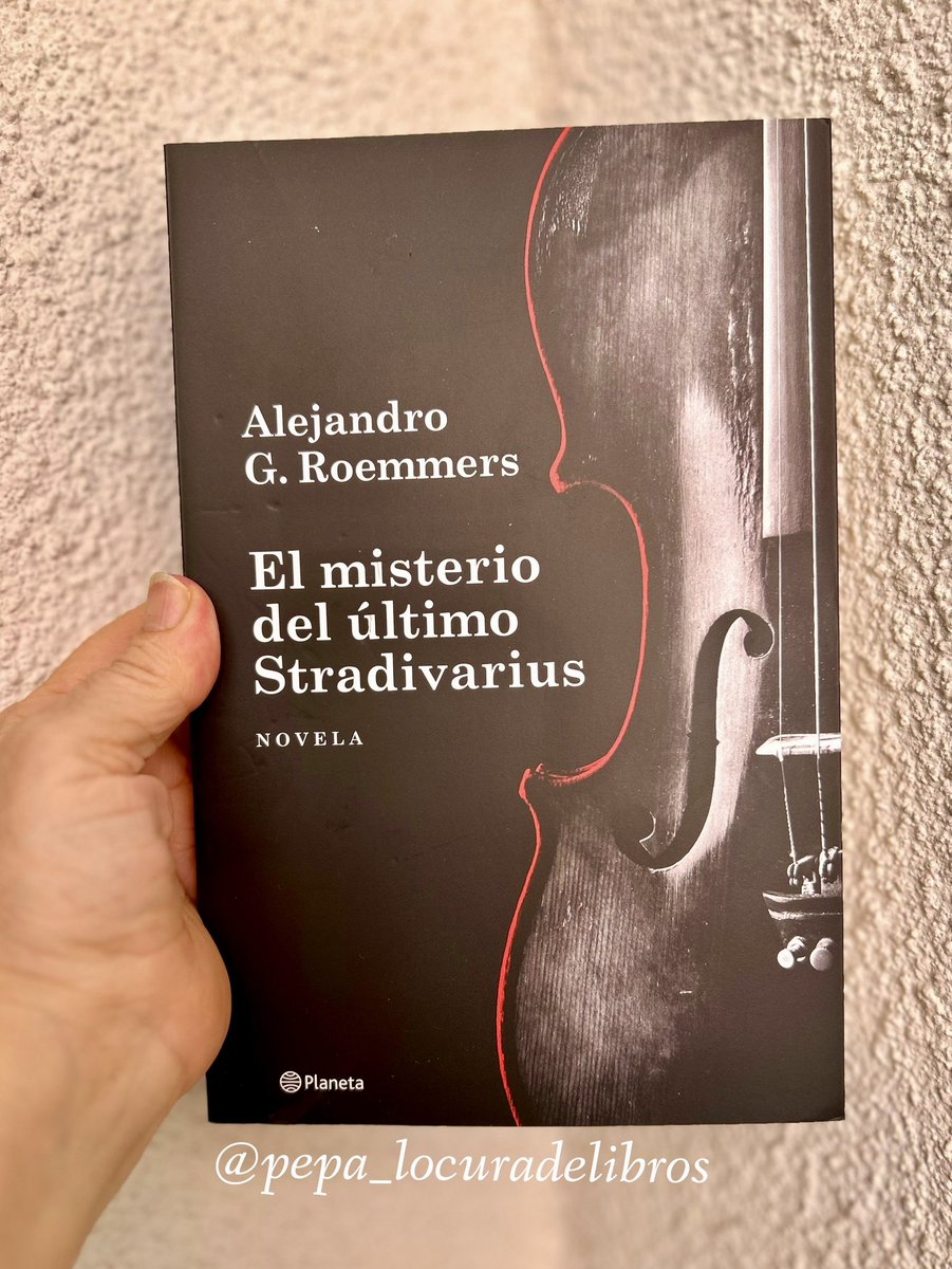 EL MISTERIO DEL ÚLTIMO STRADIVARIUS
Alejandro G. Roemmers
<a href="/edit_planeta/">Editorial Planeta</a>
<a href="/Planetadelibros/">PlanetadeLibros</a>

Una novela apasionante.
Si os gustan las historias con misterio 🕵️‍♀️, música 🎶 y alma.
 ¡Leedla os va a encantar!

👇👇
instagram.com/p/DOf3Au0Dfm0/…