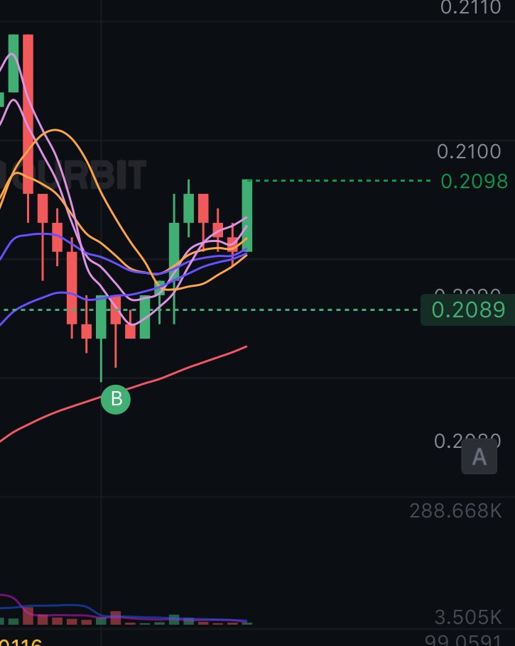 *wakes up at the support of a dip*
*makes move before leaving bed*
$wlfi