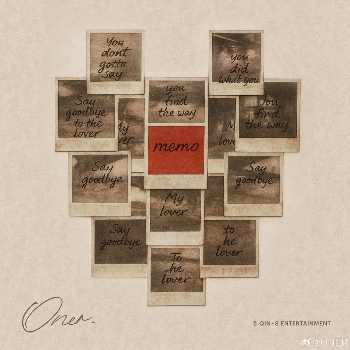 250909 #ONER weibo update

“ท้ายที่สุดแล้วคุณจะกลายเป็นแสงสว่างในชีวิตของคุณเอง”

🎧🎶 สามารถรับฟังได้ผ่านทาง QQ Music, NetEase, Qishui Music, Kugou Music และ Kuwo Music 

Spotify:   open.spotify.com/track/09Blv1bB…
Apple Music: music.apple.com/th/album/memo/…

📝❤️