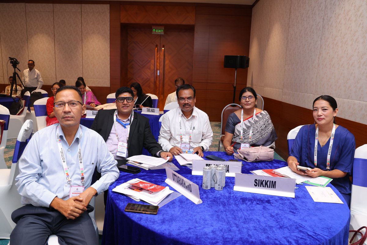 Priyankpmv's tweet photo. Had the opportunity to participate in a one-day workshop for Media and Communication Officers from all states, organized by the ECi at Bharat Mandapam, New Delhi.
The workshop was inaugurated by Chief Election Commissioner Shri Gyanesh Kumar sir.
#ECI #CEC #EC #Media #SocialMedia https://t.co/hbo4sfORol