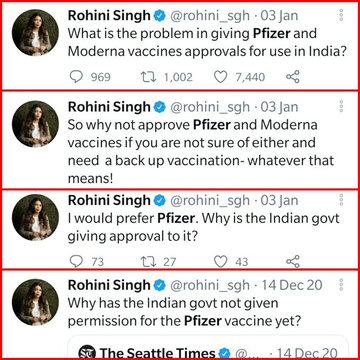 How intensely they lobbied for the Pfizer vaccine !!