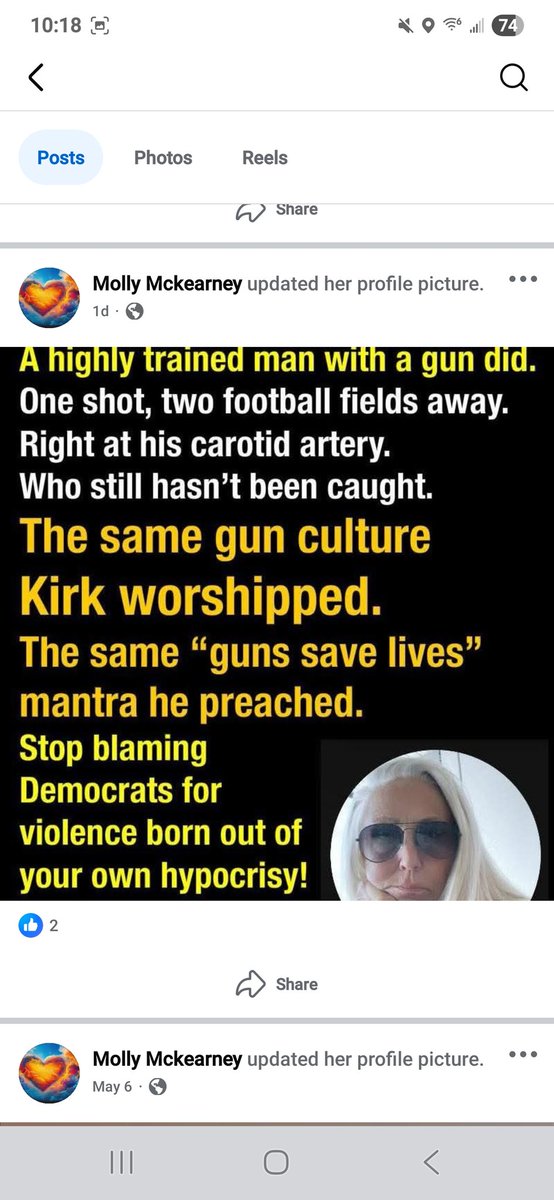 <a href="/MercyMedCenter/">Mercy Medical Center</a> Here we have Molly Mckearney. She is an RN at Mercy Medical Center. She is working for a Catholic hospital while spewing hate towards a man who spreads the word of God. Her comment about God saving us from Charlie was deleted, but not before I got a screenshot.