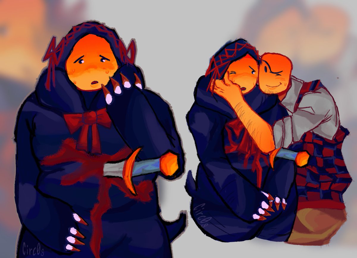 Circ0s's tweet image. Why is it so saturated on my phone, drew this on my tablet..

#mequot #devesto #deves