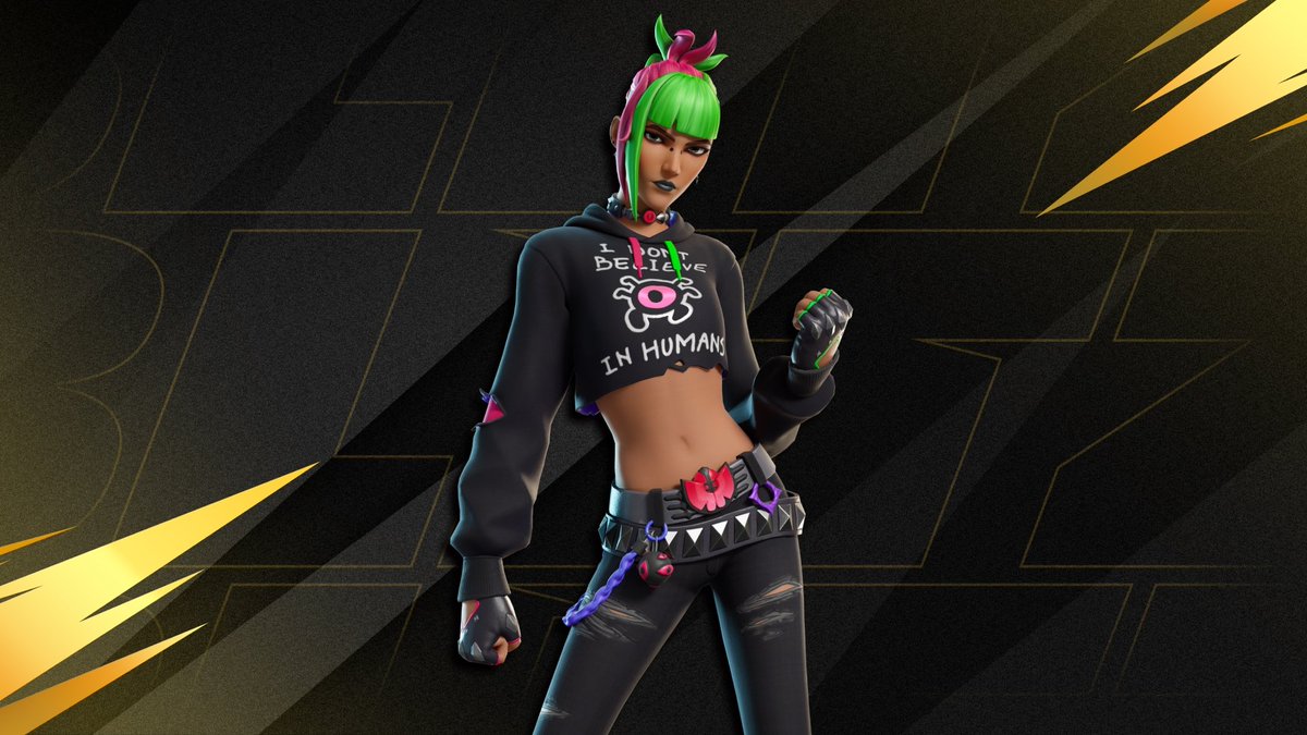 taydevries's tweet image. já conseguiram a skin grátis??