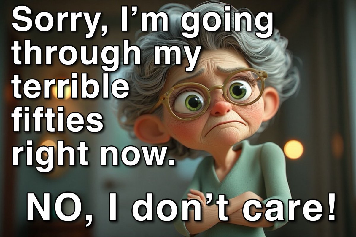 Grumpy Old Granny tweet media