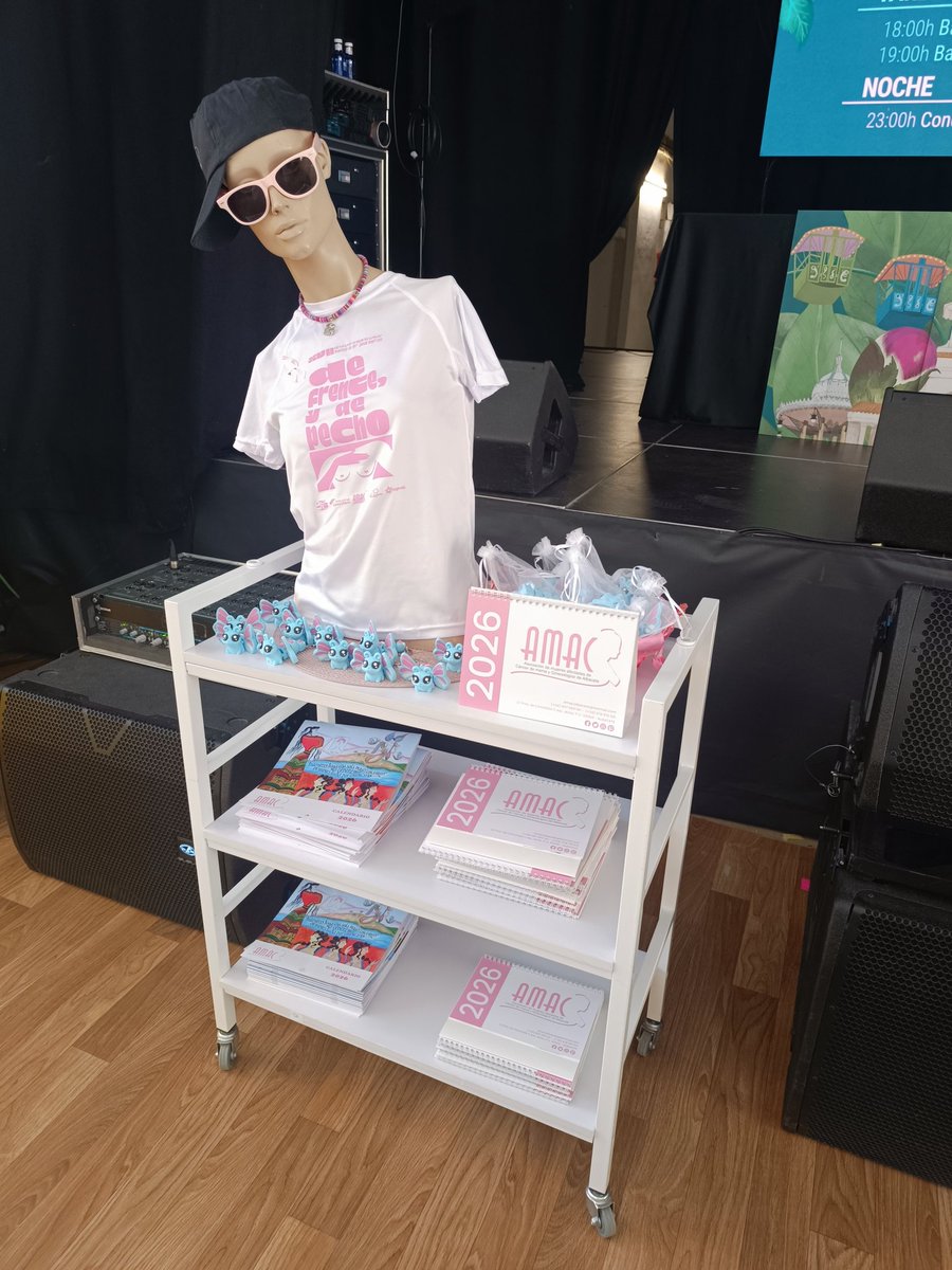 También acompañamos a <a href="/Amacalbacete/">AMAC ALBACETE</a> en la presentación de su calendario solidario en el stand de Gobalcaja del recinto ferial.

Apoyamos a las mujeres que luchan cada día contra el cáncer de mama y recordamos a quienes ya no están. 💗

#FeriaAlbacete2025 #UnidasPodemos #AMAC