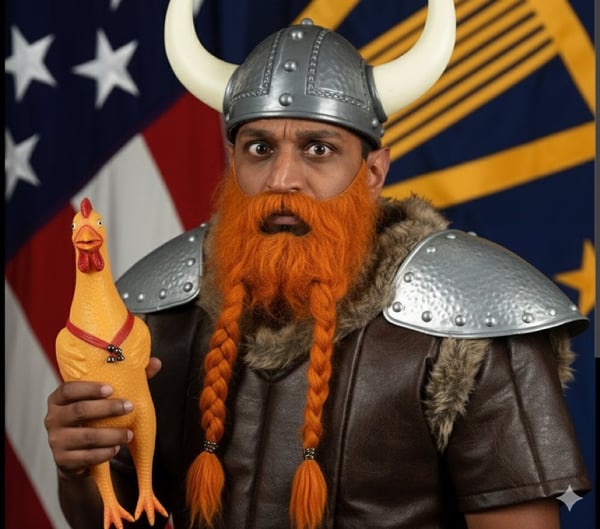The hottest costume for Halloween 2025.

I'll see you in Valhalla.