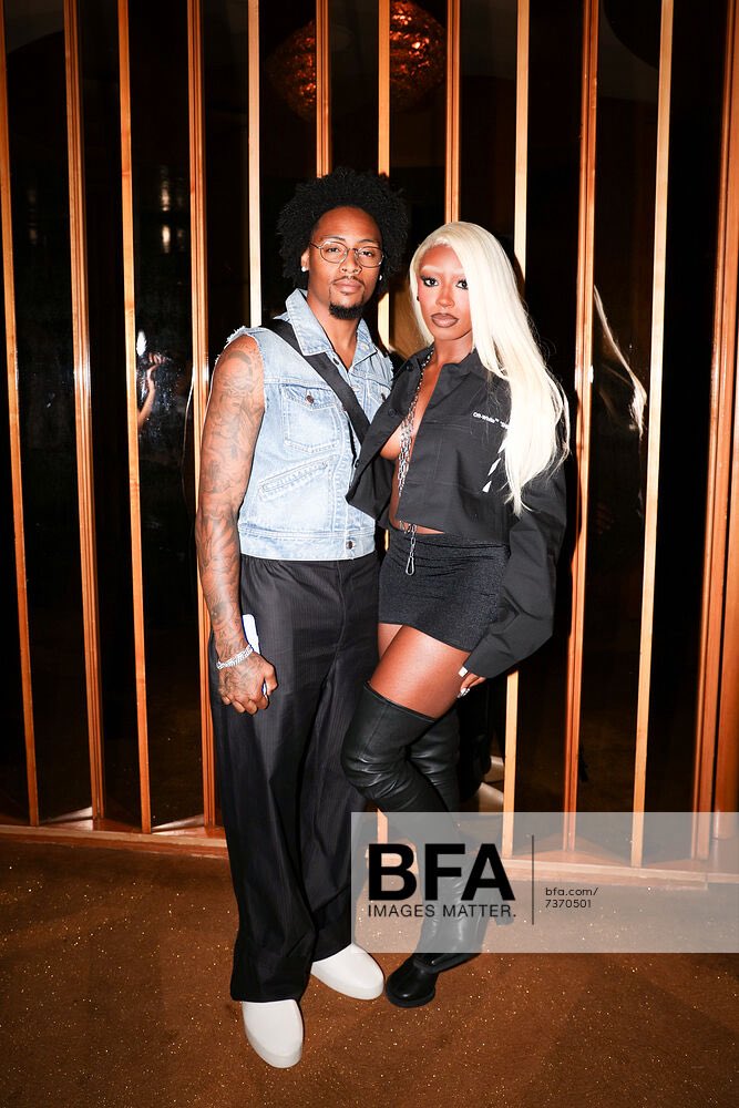 Serena and Kordell at Off-White x Boom Afterparty in NYC