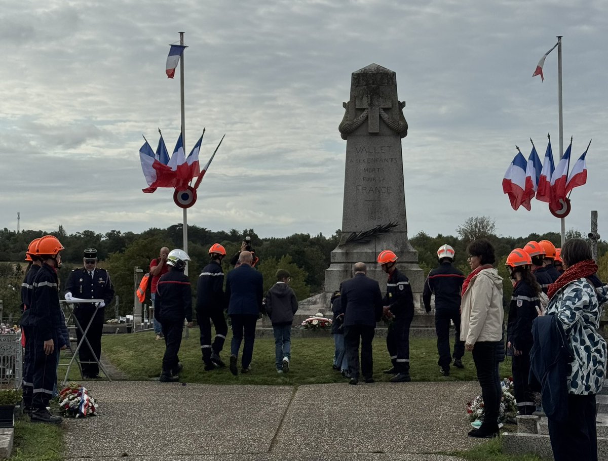 127ème Congrès départemental des Sapeurs-Pompiers de Loire-Atlantique à Vallet. Reconnaissance et honneur à ces hommes, femmes et jeunes qui s’engagent au quotidien pour nous protéger 🙏 👏🏻