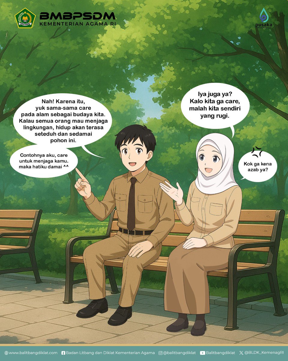 moderat_idn's tweet image. Salam #SahabatReligi

Jangan bisa gombal aja, alam juga butuh perhatian dari kamu, loh!

Swipe ke kiri untuk baca lebih lengkap ya➡️

#BMBPSDM
#KemenagRI
#ModerasiBeragama
#KitaSemuaSama
#ExellenceIsOurTradition