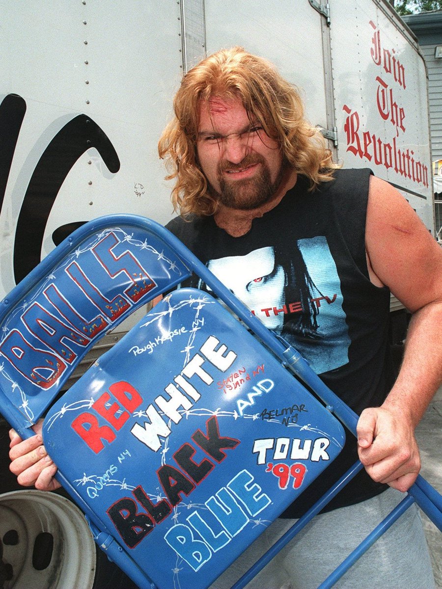 Did you know that Vince Russo came up with a tag team in TNA consisting of Terry Taylor and Balls Mahoney called "Cock &amp; Balls"?