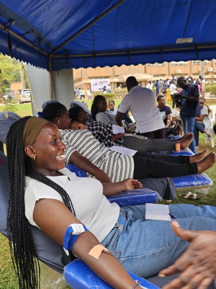 Happening now <a href="/OfficialMubs/">Makerere University Business School</a> 
📌Blood donation 🩸
Please come through!