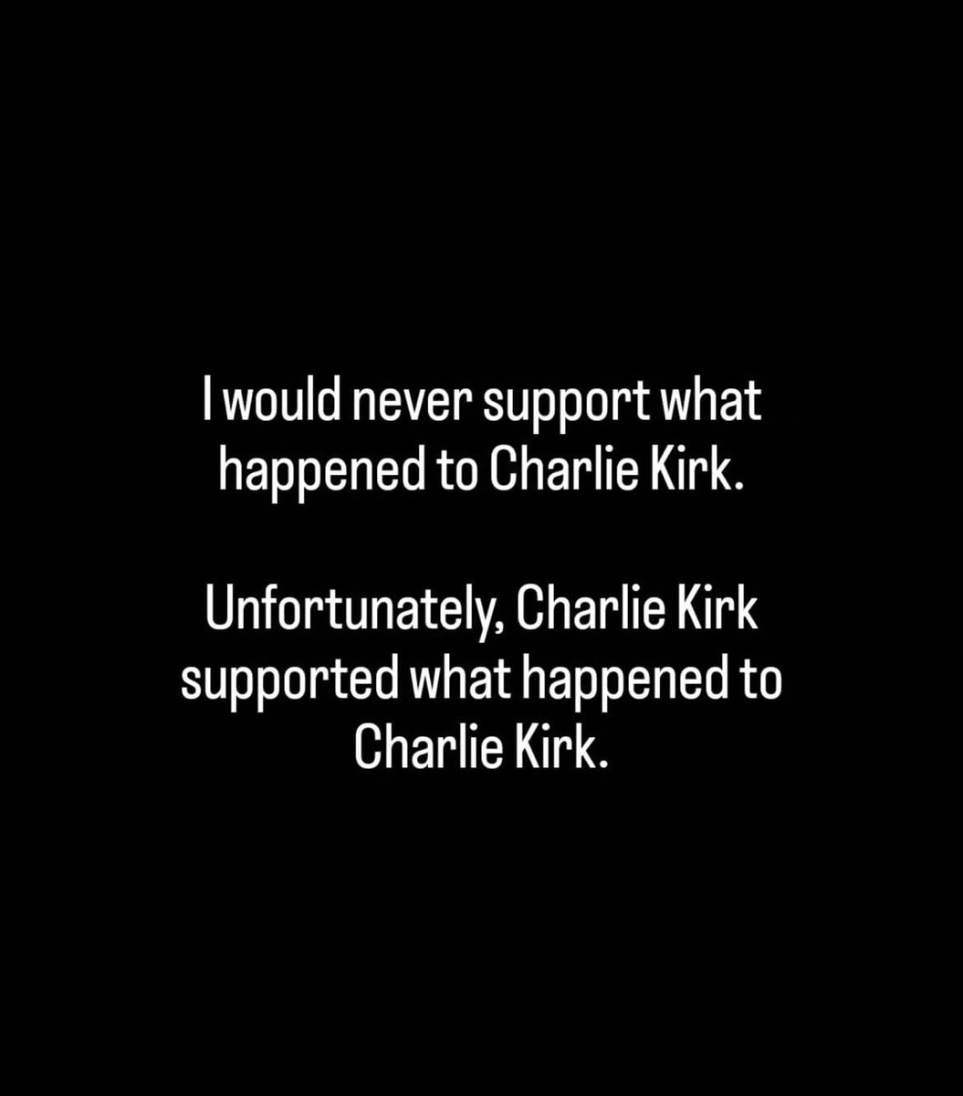 HENRIFANTHOME's tweet image. #CharlieKirk #guncontrol  people with access to arms kill people.  Taken from ShaliniMohanBass on Instagram! 100% agree!