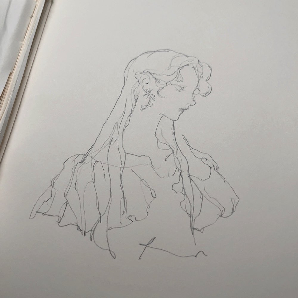 「」|涼のイラスト