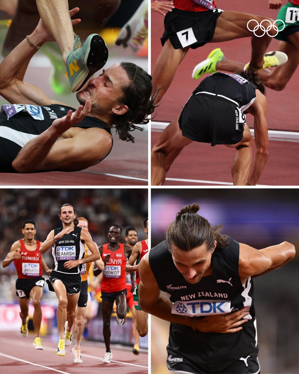 Olympics's tweet photo. Beamish's road to the final had ALL the drama. 🇳🇿

#WorldAthleticsChamps https://t.co/g38auxyi10