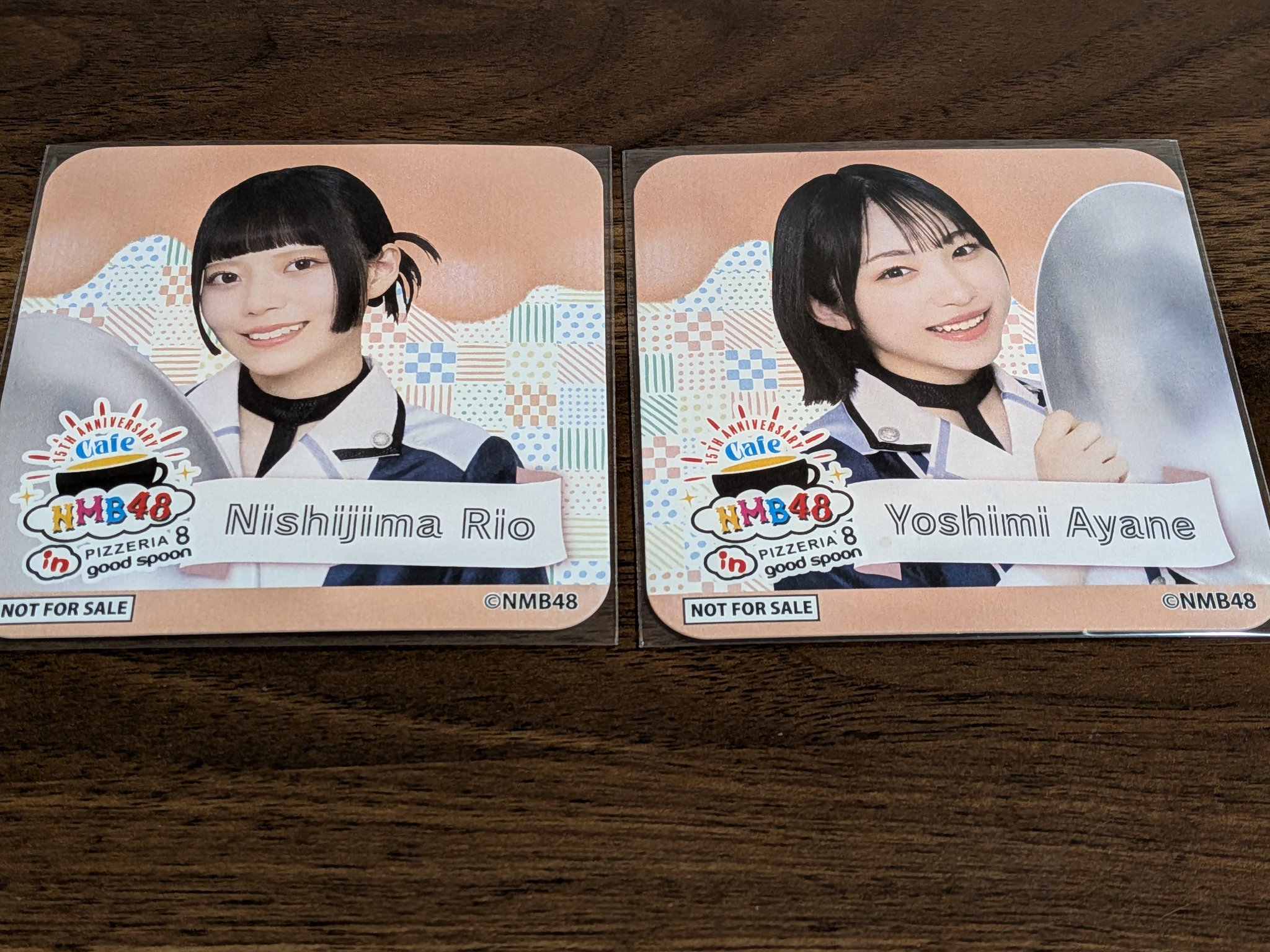 good spoon NMB48 和田海佑 直筆コースター