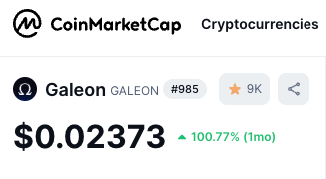 Galeon tweet media