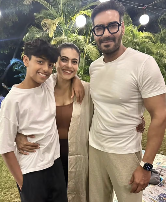 BollyTellyBuzz's tweet photo. #Kajol Pens a Heartfelt Birthday Wish as Son #YugDevgn Turns 15, Calls Him Her “Cool Boy” https://t.co/t4PGocfiPy