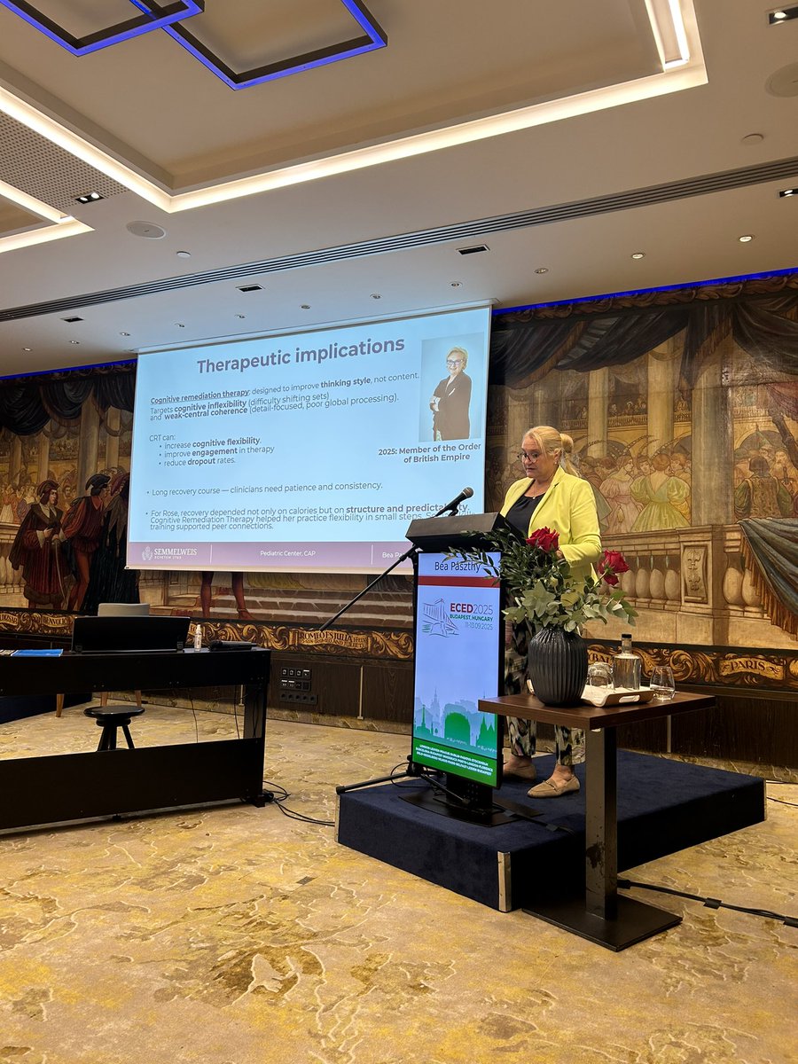 Wonderful to be part of the ECED 2025 in Budapest and reconnect with European Eating Disorder community! Thanks Dr Bea Paszthy and Hungarian team for fantastic hospitality!