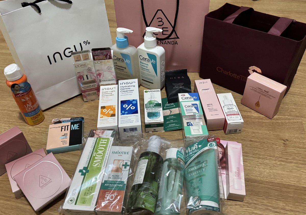 KZENIKzx's tweet photo. 💗 WTS 💗
สกินแคร์ล้นห้องแล้ววว
3CE , INGU , Cerave , Vichy , Smooth e มือ 1 ของแท้ทั้งหมด 💯
ขายลดราคา 30 - 50% แล้วแต่ชิ้น

🛒ส่งแฟลชฟรีทุกชิ้น 
💌 สนใจสอบถาม DM ซื้อเยอะลดเยอะคับ!

#ส่งต่อสกินเเคร์ #ส่งต่อเครื่องสำอาง #ส่งต่อคสอ https://t.co/OHOoFVHxVn
