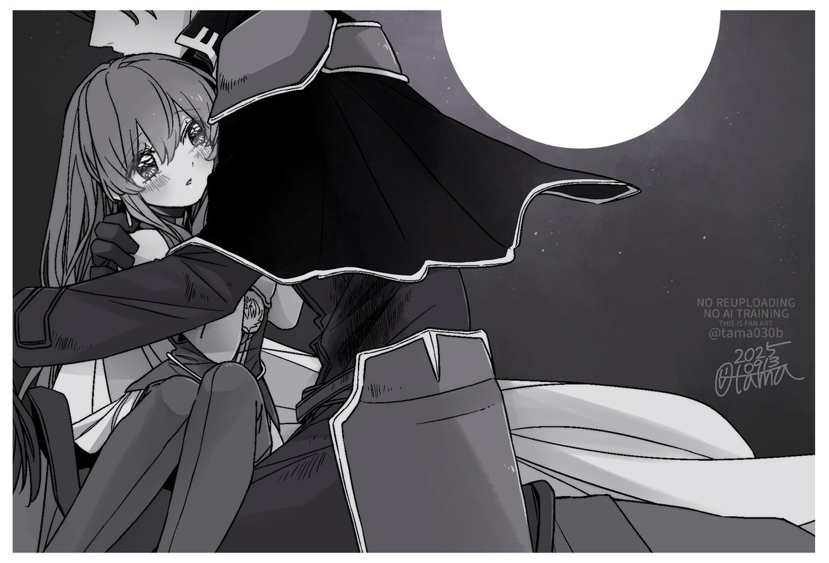 ゼトエイ序章、前に描いた絵とやっと繋がった🫶 