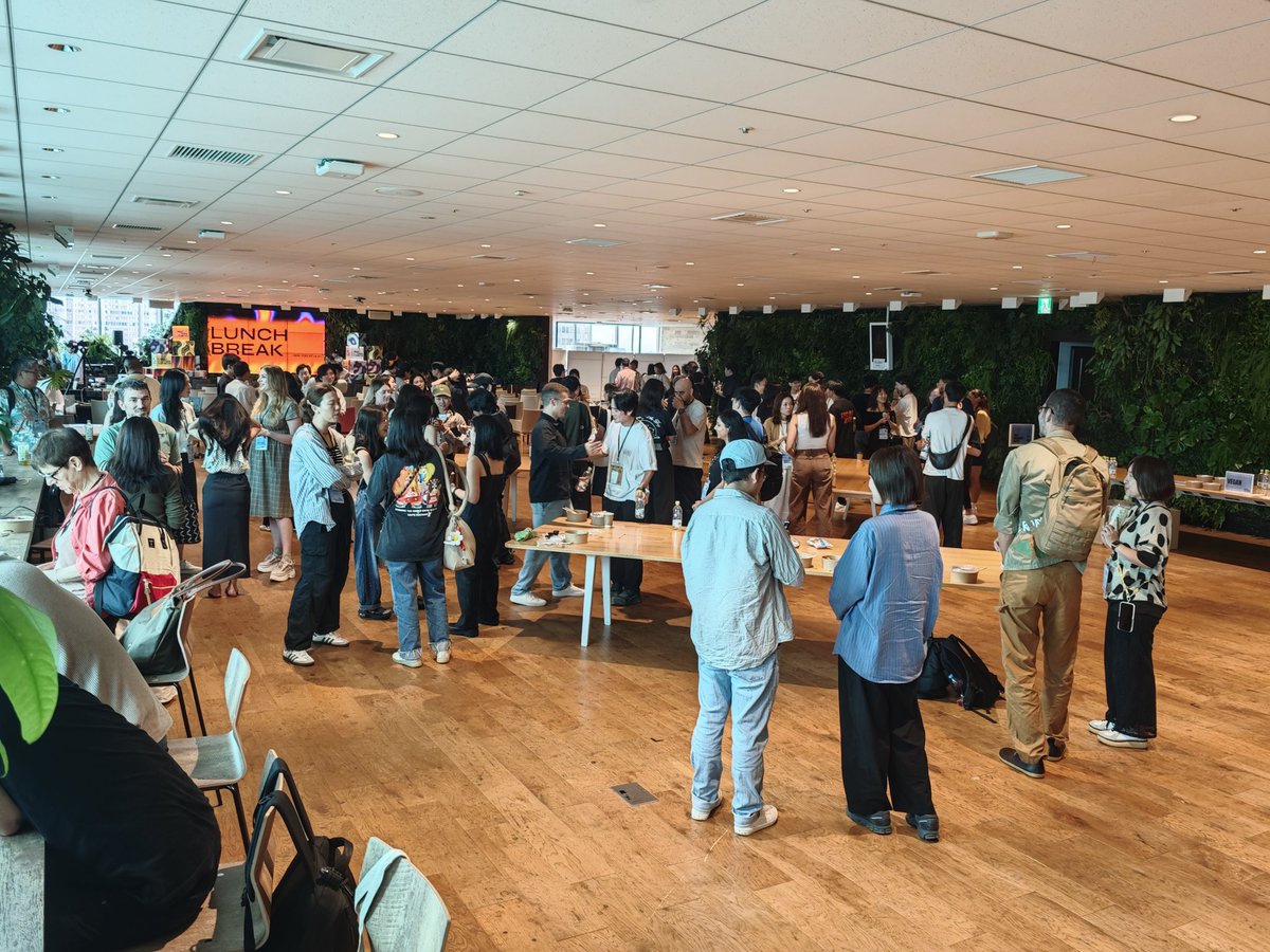 久々にデザインイベント来ました。
#designmatterstokyo