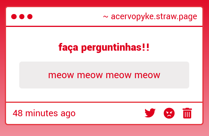 AcervoPyke's tweet image. Meowww!!!