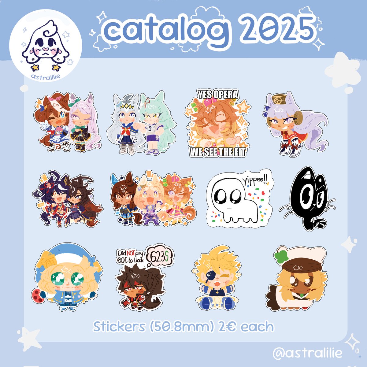 astralilie's tweet image. Hello everyone!!

The day has come! From this Friday to Sunday, I'll be selling at @UFA_Gaming! You can grab all these items to your liking. 

I can't understate how lucky and happy I feel to have this opportunity. Hope you see you there!!  ★

Prints in replies!