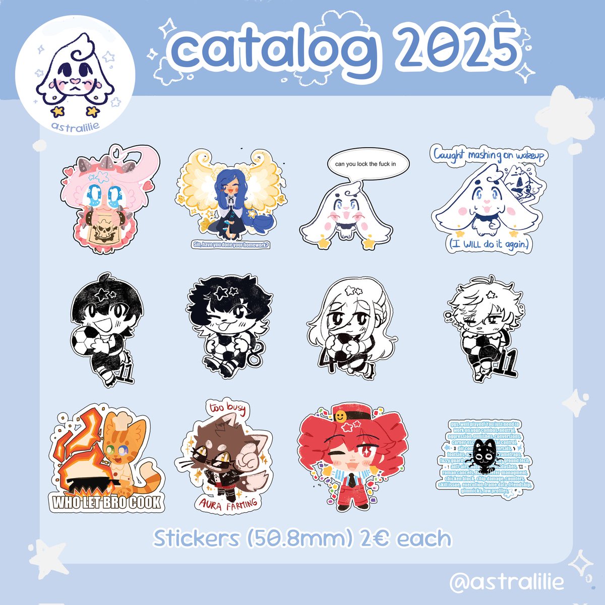 astralilie's tweet image. Hello everyone!!

The day has come! From this Friday to Sunday, I'll be selling at @UFA_Gaming! You can grab all these items to your liking. 

I can't understate how lucky and happy I feel to have this opportunity. Hope you see you there!!  ★

Prints in replies!