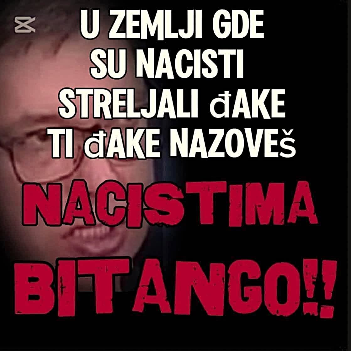 I posle toga si i dalje predsednik.
Da smo normalan narod počistitili  bi te za noć zlotvoru i bitango