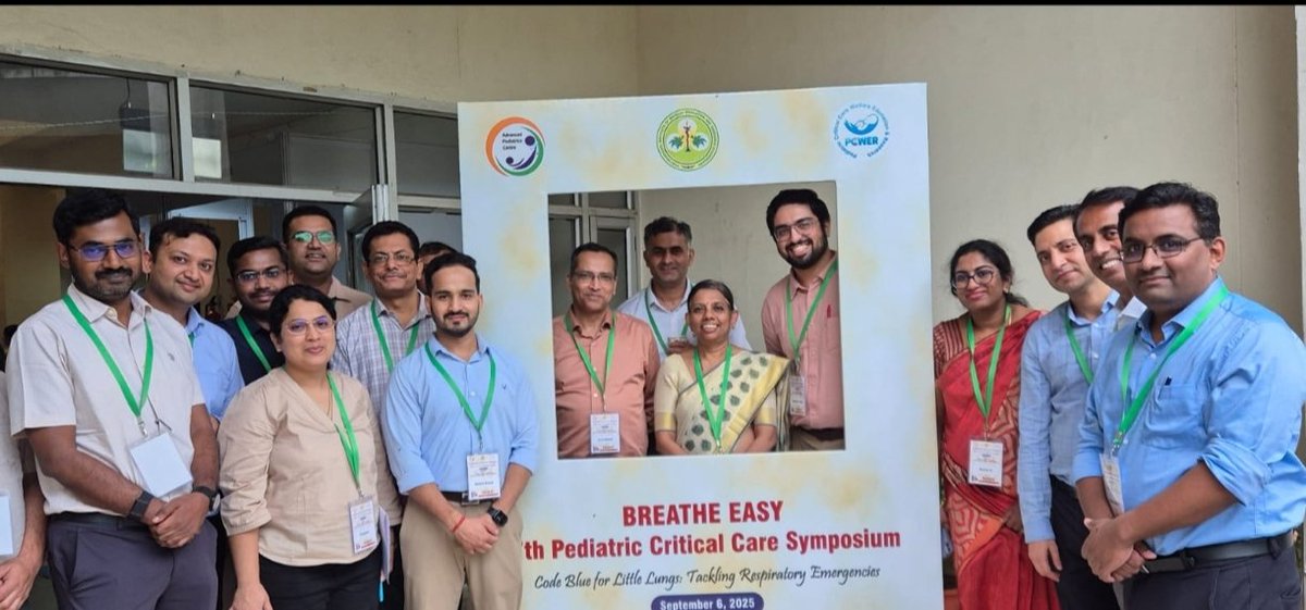 Honoured to be back at my alma mater PGIMER, Chandigarh for the 7th Pediatric Critical Care Symposium. 🎓✨
Spoke in a spirited, evidence-based debate on “Flow Wars: HFNC – Savior or Crutch?” 💨⚡
Grateful to my teachers &amp; organizers for the opportunity. 🙏 #PediatricCriticalCare