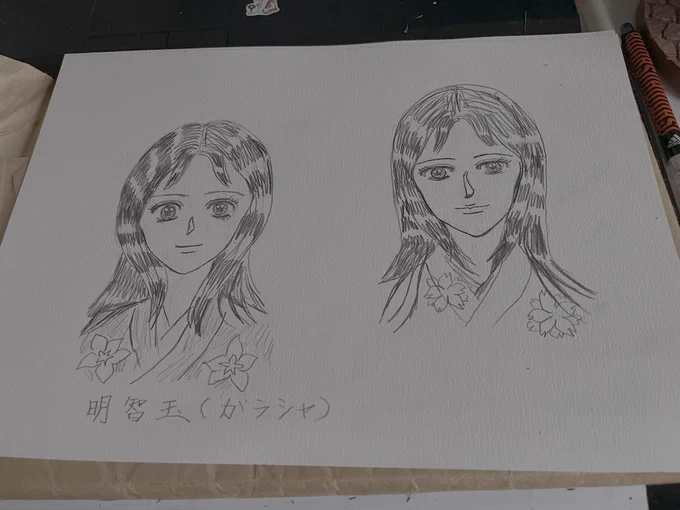 戦国のステラ ヒーロー&amp;ヒロイン
明智光秀の娘と織田信長の息子
#イラスト
#歴史創作 