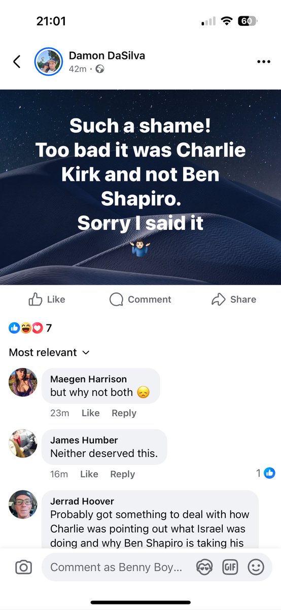 britishbennyboy's tweet photo. @MattWallace888 Here’s someone I had to block on Facebook https://t.co/EFNuBocYm1