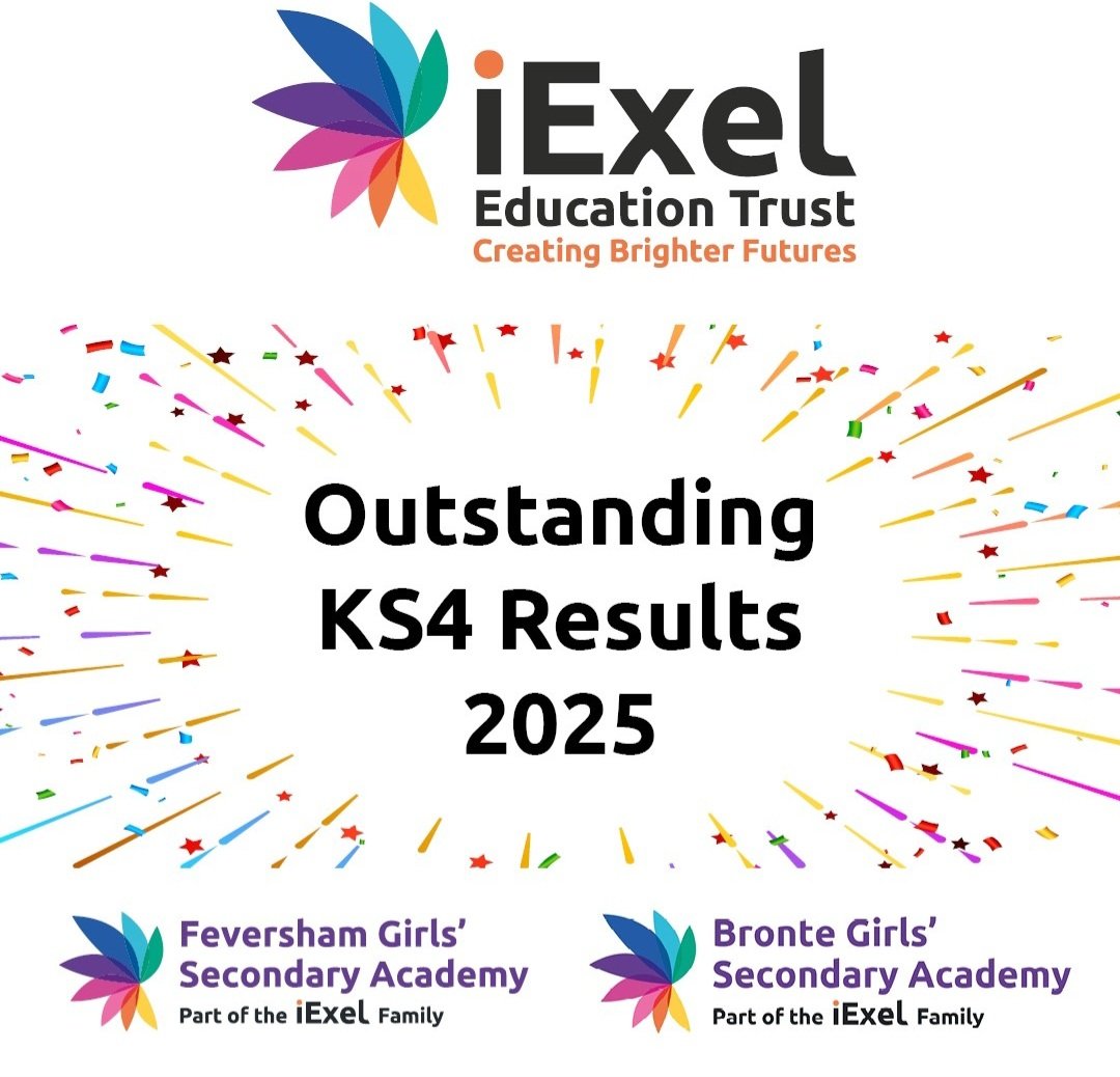 Congratulations to our brilliant students, staff &amp; families at Bronte Girls’ Academy and Feversham Girls’ Academy on their outstanding 2025 KS4 results – among the highest in Bradford! 🏆🥇 shorturl.at/sqC6S #KS4Results #iExelEducation #BradfordSchools #BrighterFutures