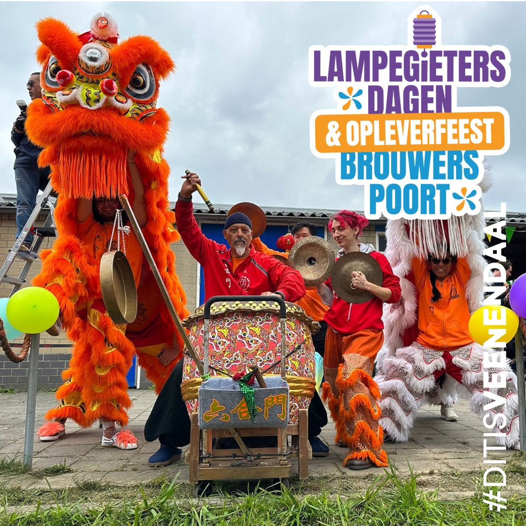 Tijdens de Lampegietersdagen op zondag 14 sept: Ontmoet de Wereld in Veenendaal! 🌍🎉
Dans, muziek, Chinese Leeuwendans, workshops, film, Bollywood, K-pop &amp; meer. Proef, zie en beleef alles! 
 ➡️ lampegietersdagen.nl 
#Lampegietersdagen #ditisveenendaal