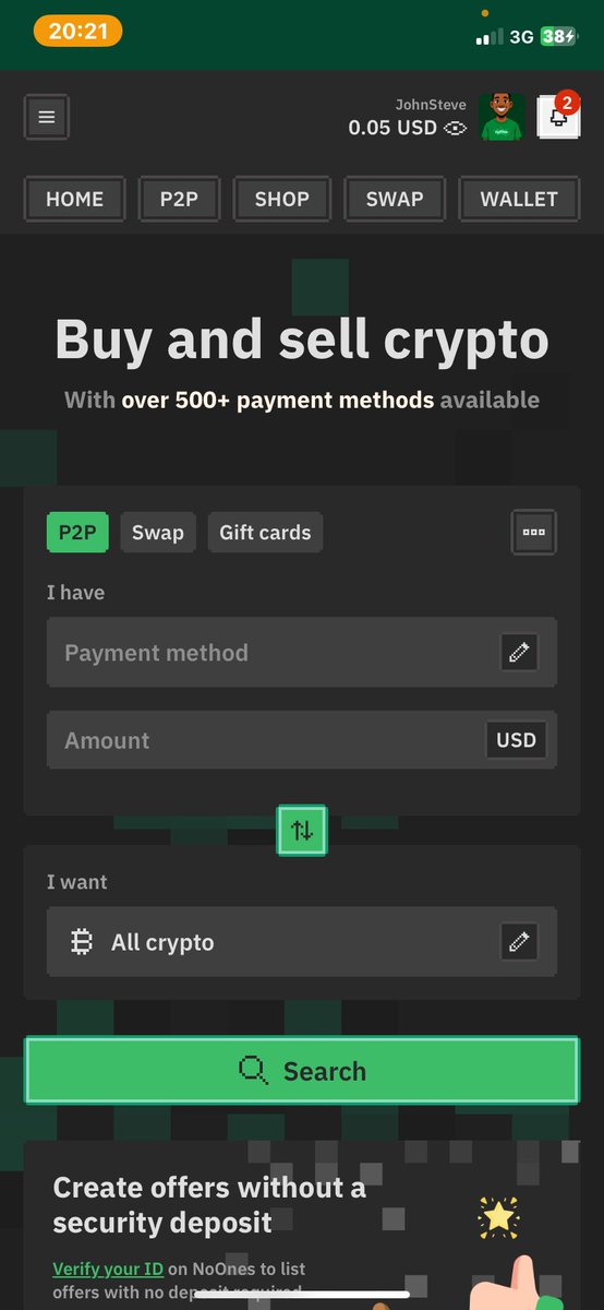 Buy and sell all type of Crypto with noones.app
Fast, safe and reliable 
<a href="/noonesapp/">Noones App</a> <a href="/ray_noOnes/">Ray Youssef</a>