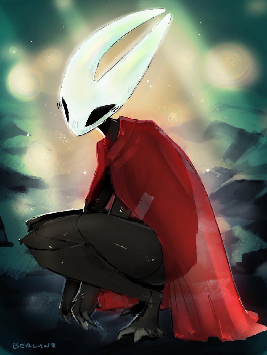 blahhbeau's tweet photo. my bf said i should draw hornet https://t.co/qHVjuHqgys
