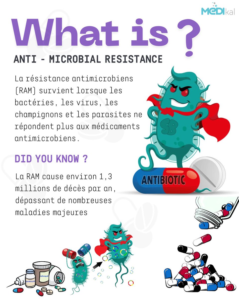 AMR causes 1.3M+ deaths every year. At Medikal, we’re building an AI-powered platform that unites precision diagnostics, genomic surveillance &amp; drug discovery with African health data — a future game changer in the fight against resistance.