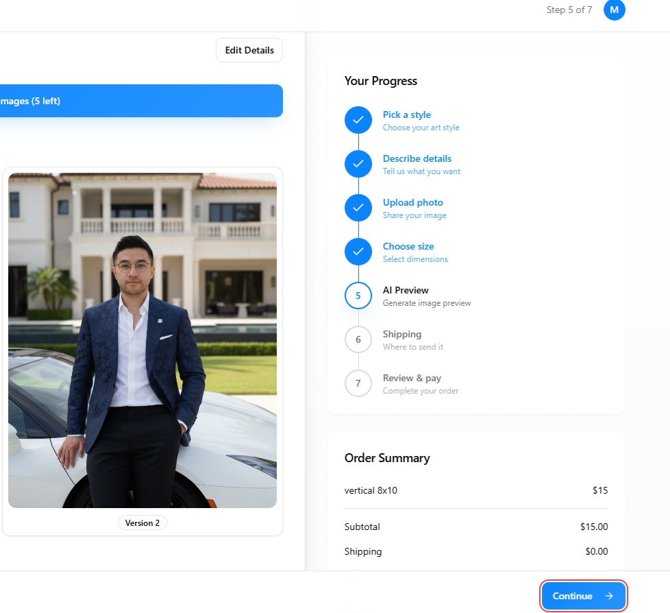mike_onpurpose's tweet image. After several days of frustration, I have finally fixed the AI image gen on my automated ecom project @Wall_Crafty 

I used Gemini 2.5 flash API (aka Nano Banana)

Please go to my site and try the image gen. 
wallcrafty .com (remove the space)

Also, prices are still 60 to 80%…