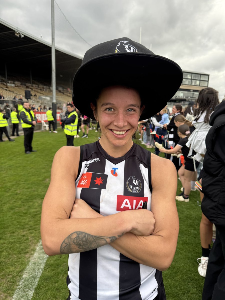 Collingwood AFLW tweet media
