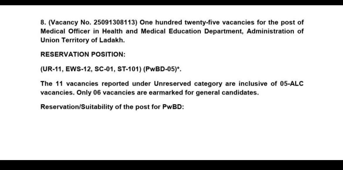 Info_Ladakh's tweet photo. UPSC invites Online Recruitment Applications (ORA) from 13.09.2025
Last date: 02.10.2025
Print deadline: 03.10.2025
Interview dates will be announced separately.
Apply now: https://t.co/ZOqVGi7EVV

@lg_ladakh @LAHDC_Kgl @LAHDC_LEH @dc_Kgl @DC_Leh_Official @ddnewsladakh https://t.co/GCmZcGraRi
