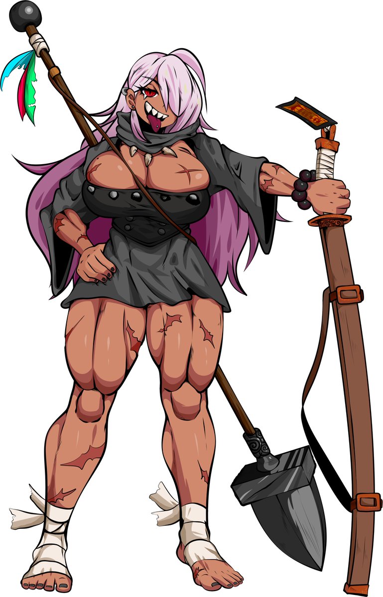 New comission #VGenComm #animegirl #musclewomen #manga #webtoon