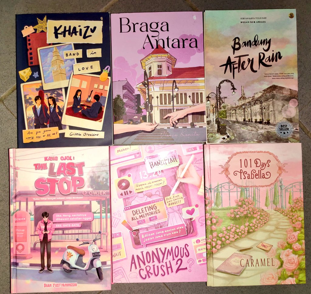 𝒩ara's jual want to sell wts preloved buku novel tweet media